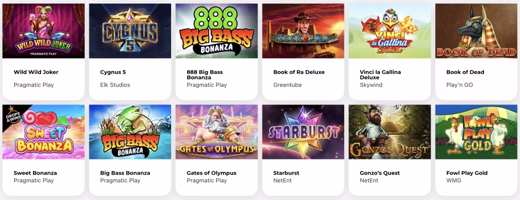 casinomania games